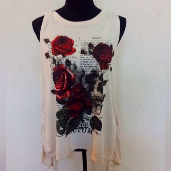 midnight hour Tops - Skull Tank! Brand New!